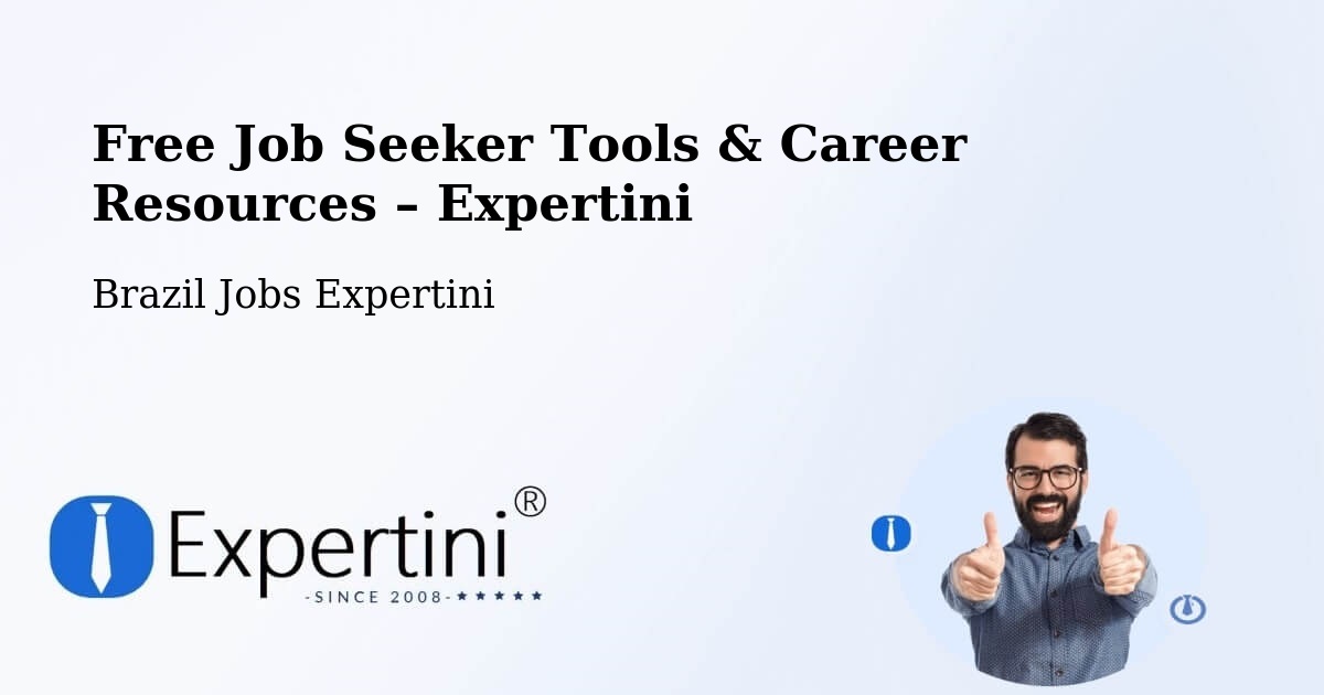 Free Job Seeker Tools & Career Resources – Três Lagoas - Três Lagoas, Brazil Jobs Expertini